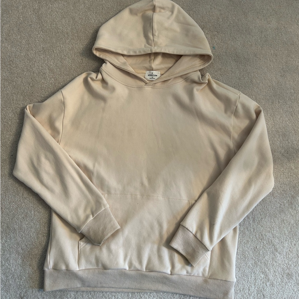 Azur Cream Hoodie, XL